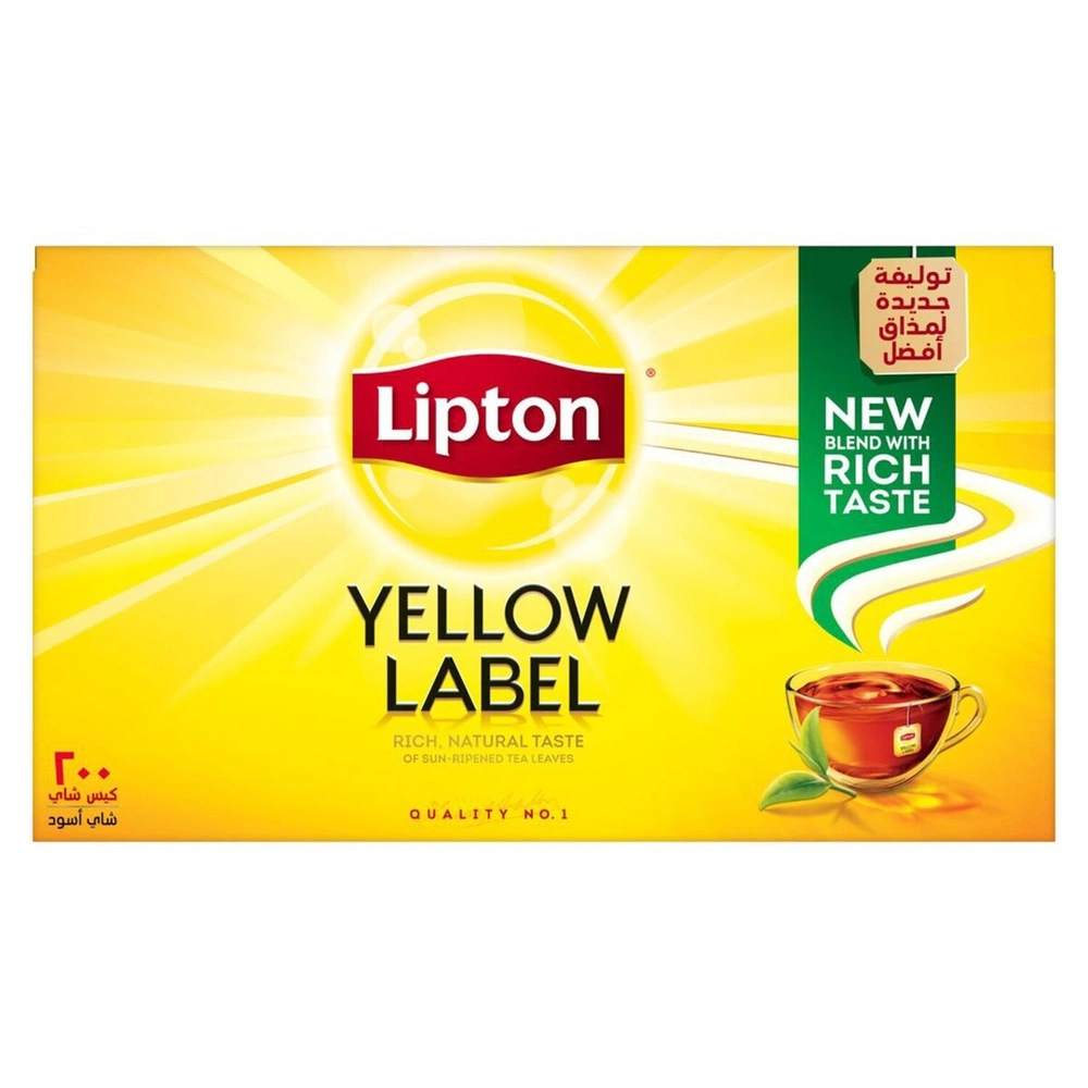 Lipton Yellow Label Tea Value Pack 200 Teabags