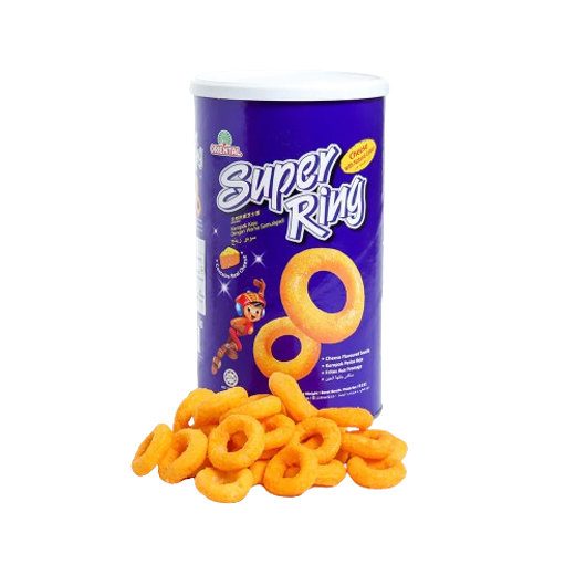 Oriental Super Rings Cheese Flavored Snacks, 80g