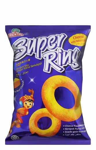 Oriental Super Ring Cheese Falvoured Snack 60 g