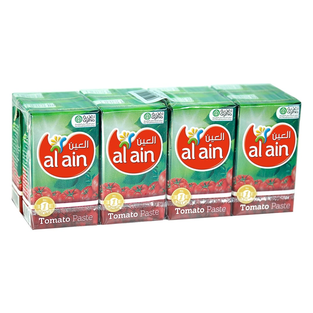 Al Ain Tomato Paste Tetra Pack 8 x 135 g