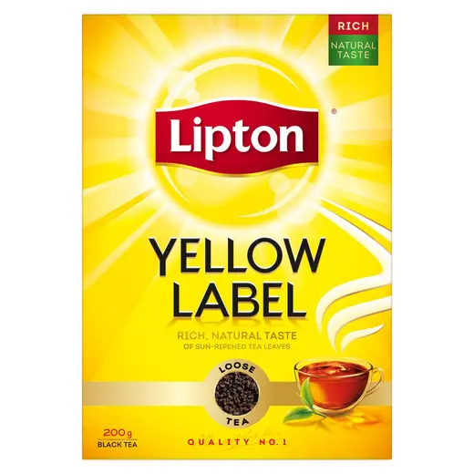 Lipton Yellow Label Black Loose Tea, 200g