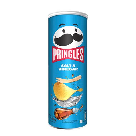 Pringles Salt & Vinegar Flavoured Chips 200 g