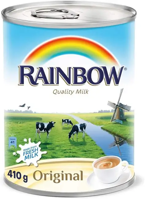 Rainbow Evaporated Milk 410g
