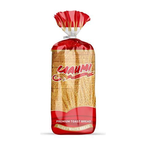 Yaumi Sliced White Bread, 550g