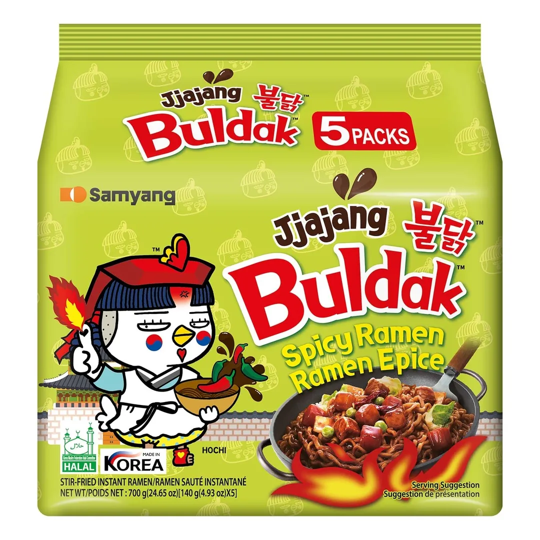 Samyang Buldak Jjajang Spicy Stir-Fried Instant Ramen 140 g